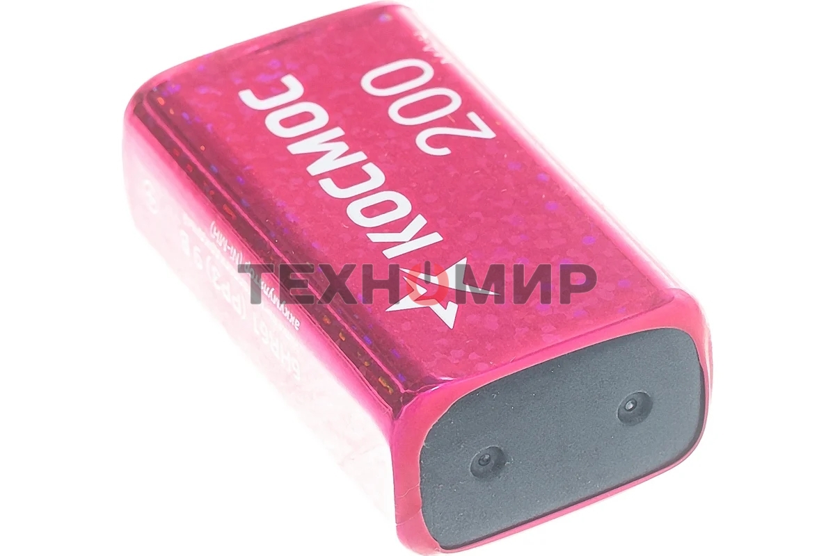 Аккумулятор Космос KOCNI-MH6F22 (200mAh) 6F22 200 мАч 1BL (блист.1шт)