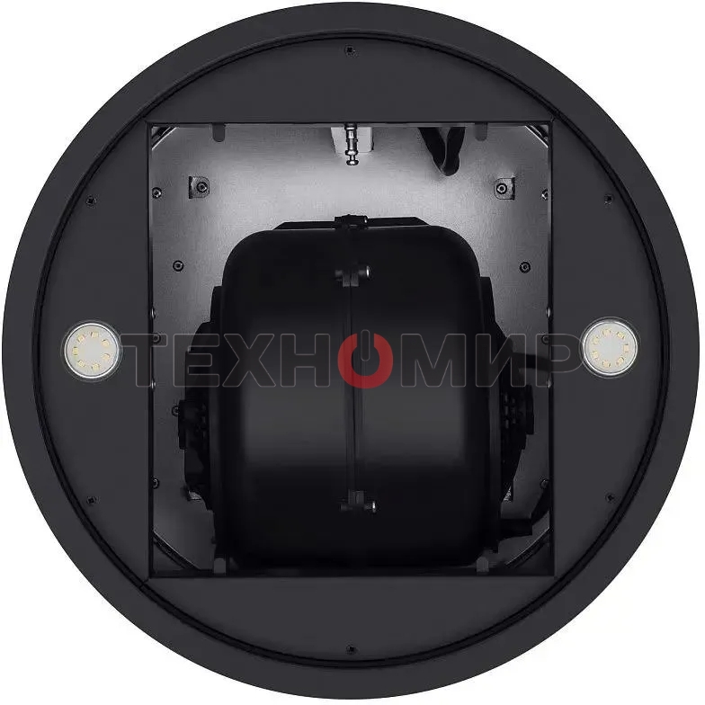 Вытяжка островная HOMSair FLY 1000PH черный, 38 см, 1000 куб. м/ч, 52 дБ