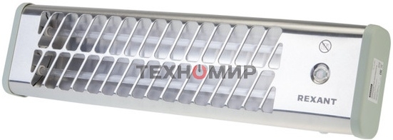 Обогреватель инфракрасный панельный Rexant серый, кварцевый, 1500 Вт, 20 м2, 3 режима обогрева