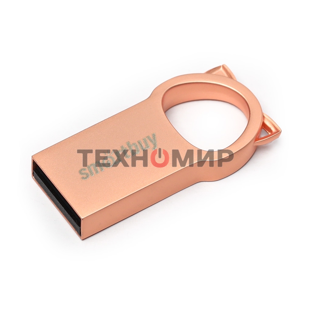 Флешка USB Smartbuy MC5 Metal Kitty (SB016GbMC5), 16Gb, USB 2.0, R/W 20/10, розовый