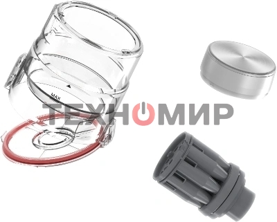 Пылесос Vitek VT-CLSAQUA_RAPID 470Вт серый стальной/серебристый