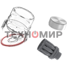 Пылесос Vitek VT-CLSAQUA_RAPID 470Вт серый стальной/серебристый