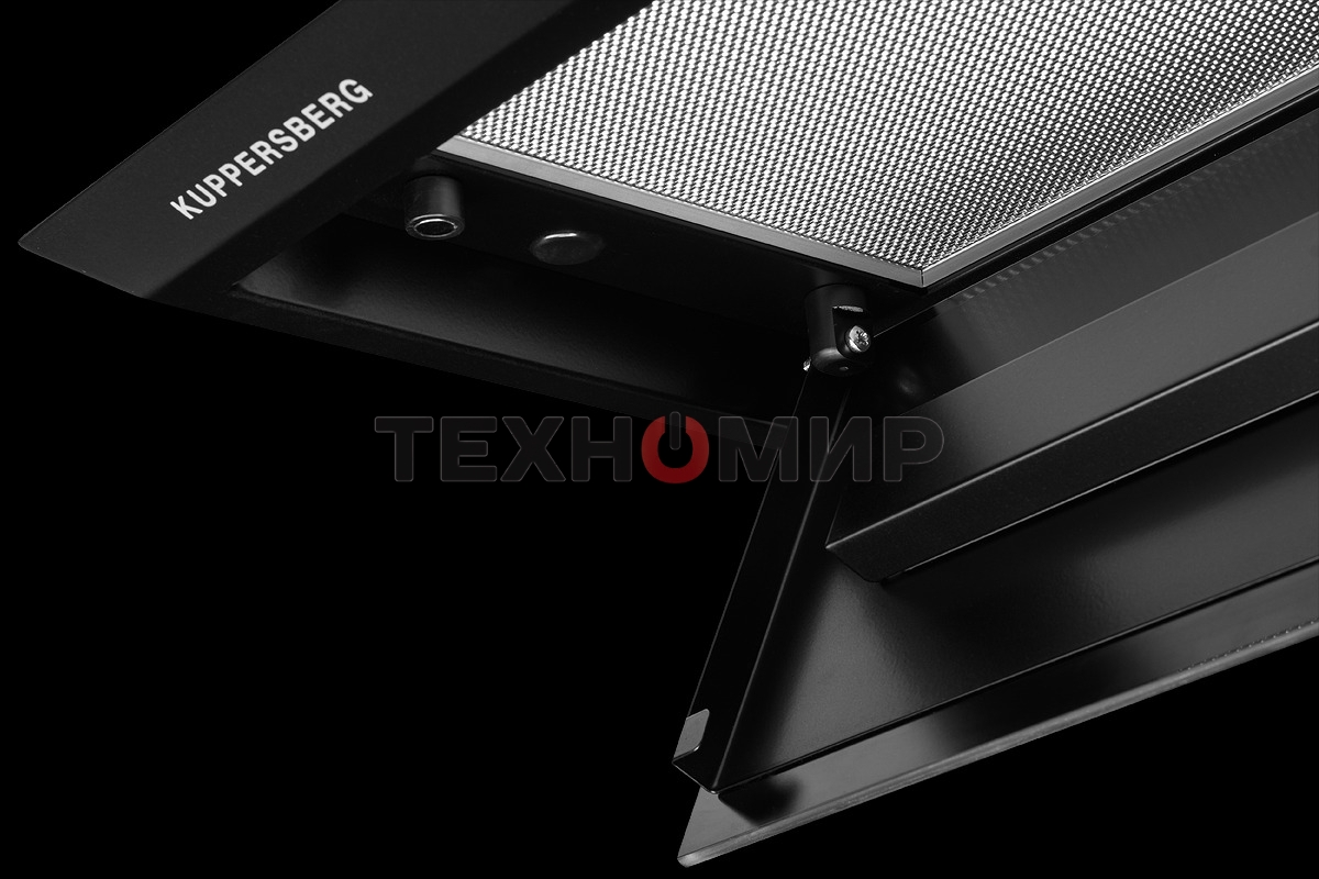 Вытяжка встраиваемая Kuppersberg Intro 60 Black черный, 54 см, 1500 куб. м/ч, 43 дБ