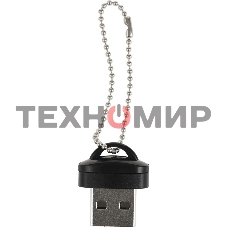 Кард-ридер Buro BU-CR-200/черный/micro-SD/USB 2.0/пластик