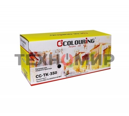 Картридж лазерный Colouring CG-TK-350 черный (15000 стр.) для Kyocera Mita FS-3920DN/3140 MFP