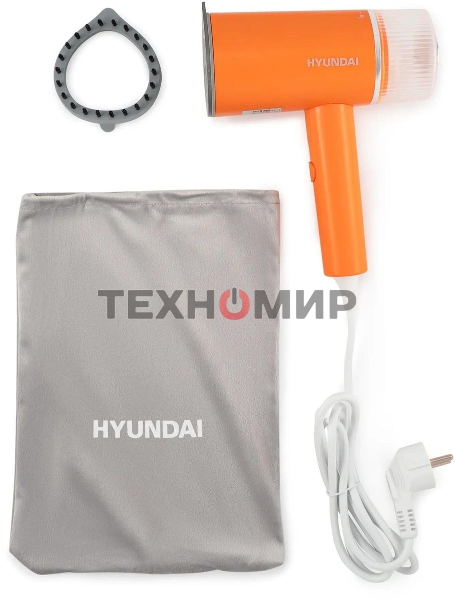 Отпариватель Hyundai H-HSART002 оранжевый, 1200 Вт, 21 г/мин, 120 мл