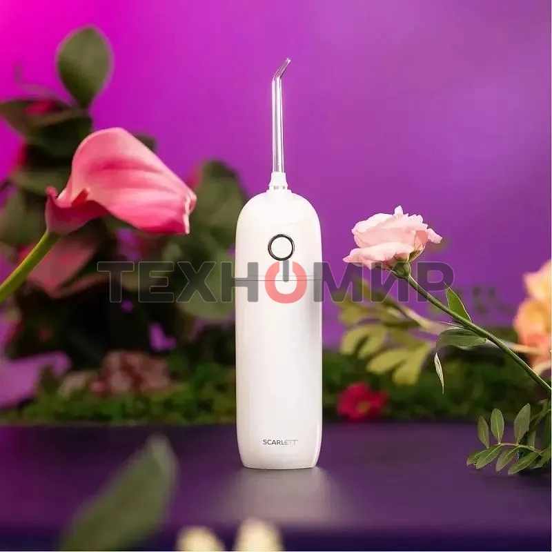 Ирригатор Scarlett SC-WF03 портатив. белый