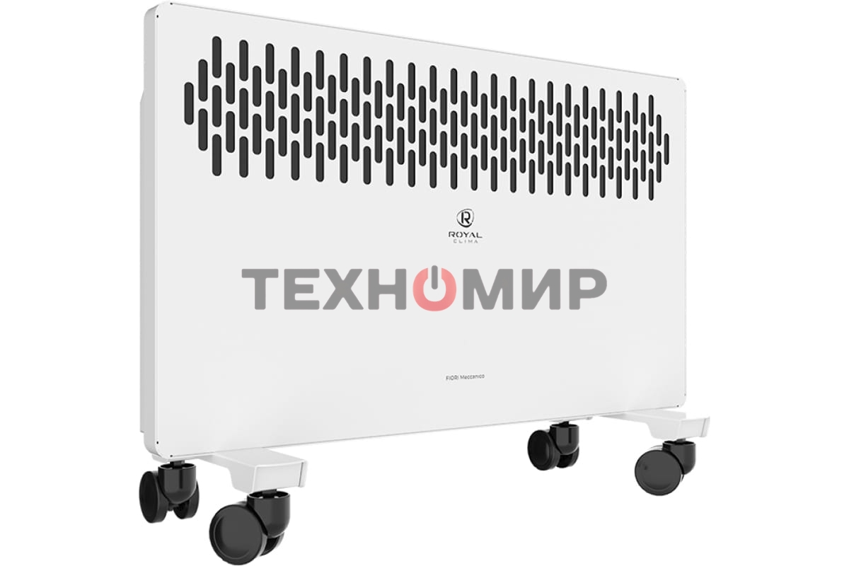 Конвектор Royal Clima REC-FR2000M белый, 2000 Вт, 25 м2, термостат