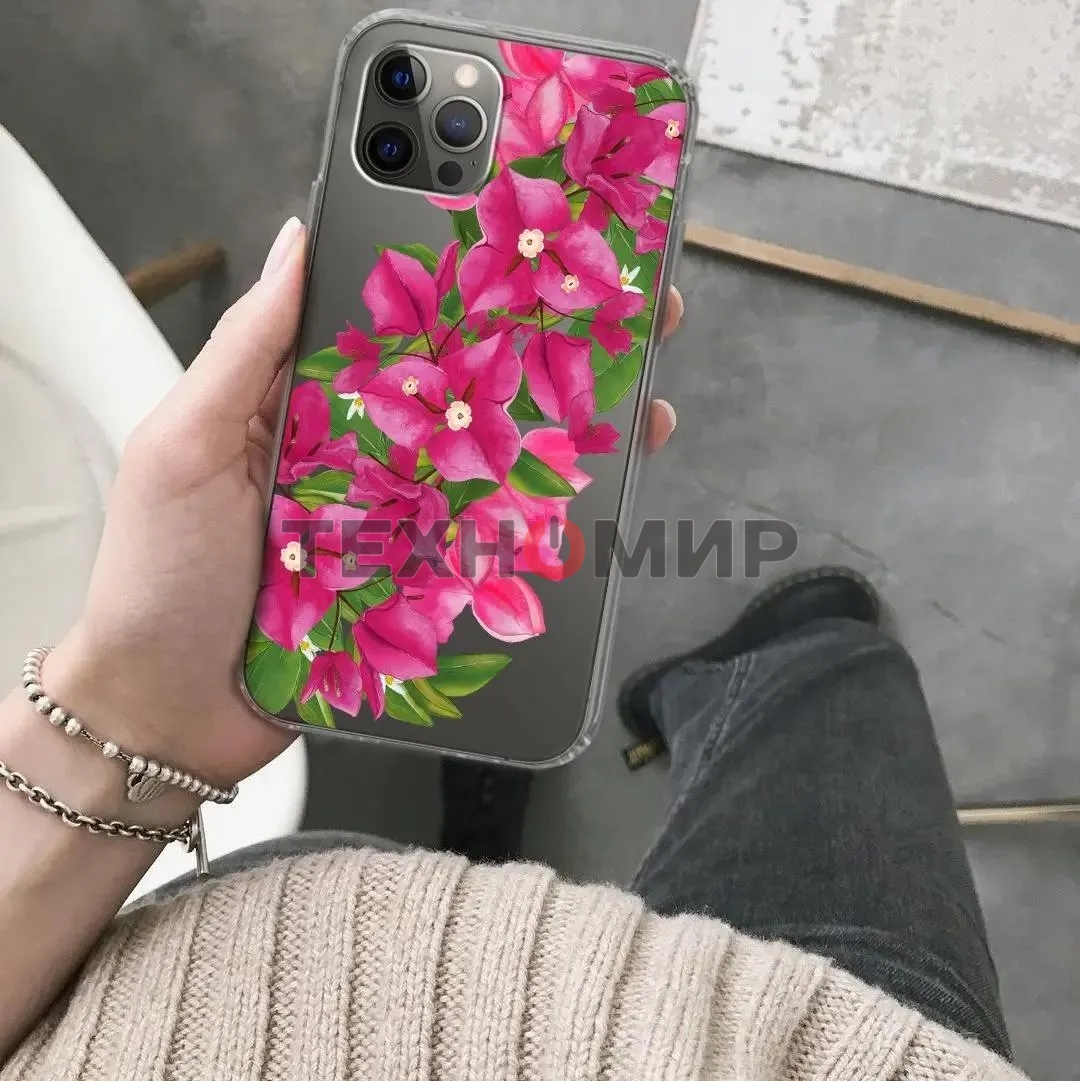 Чехол (клип-кейс) Gresso Air для Apple iPhone 12/12 Pro прозрачный/рисунок gr17aaae9068