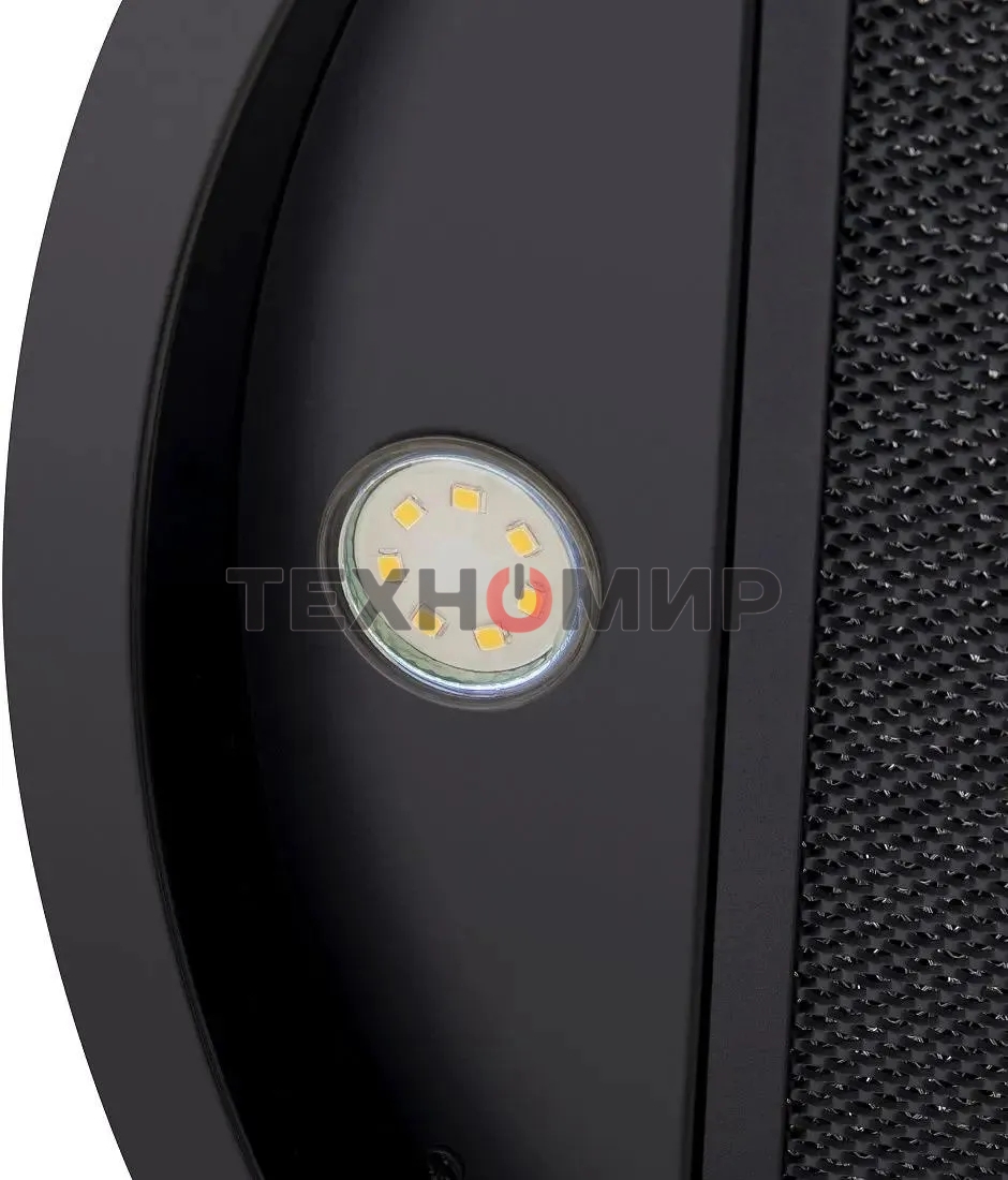 Вытяжка островная HOMSair FLY 1000PH черный, 38 см, 1000 куб. м/ч, 52 дБ