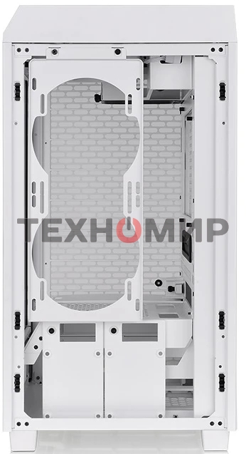 Компьютерный корпус Thermaltake The Tower 200 белый без БП miniITX 11x120мм 5x140мм 2xUSB 3.0 1xUSB3.1 audio bott PSU