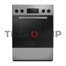 Плита электрическая Maunfeld MEC611CS09TD серебристый, конфорок 4 шт, духовка 59 л, 60 см x 85 см x 60 см