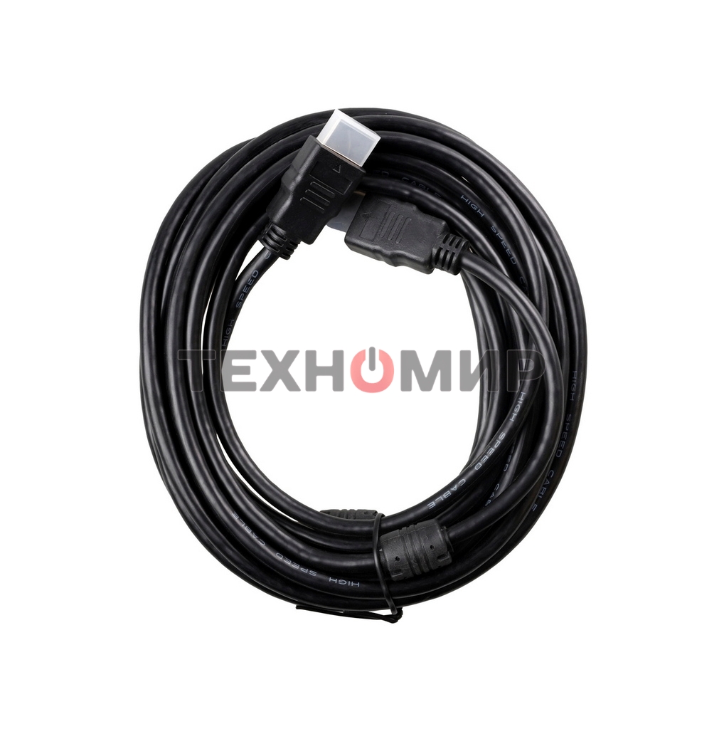 Кабель Smartbuy HDMI to HDMI ver.1.4b A-M/A-M, 2 фильтра, 5,0 m., в пакете (K-352-50)