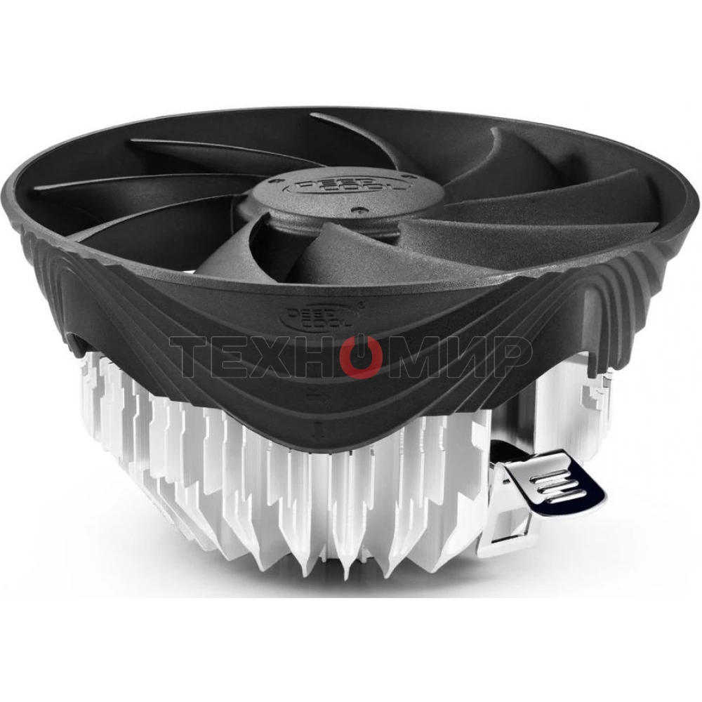 Кулер для процессора DEEPCOOL GAMMA HUNTER V2 черный/серебристый, 120 мм, алюминий, 1600 об/мин, 21 дБ, 3 pin, 95 Вт, 63.5 мм GAMMAHUNTER