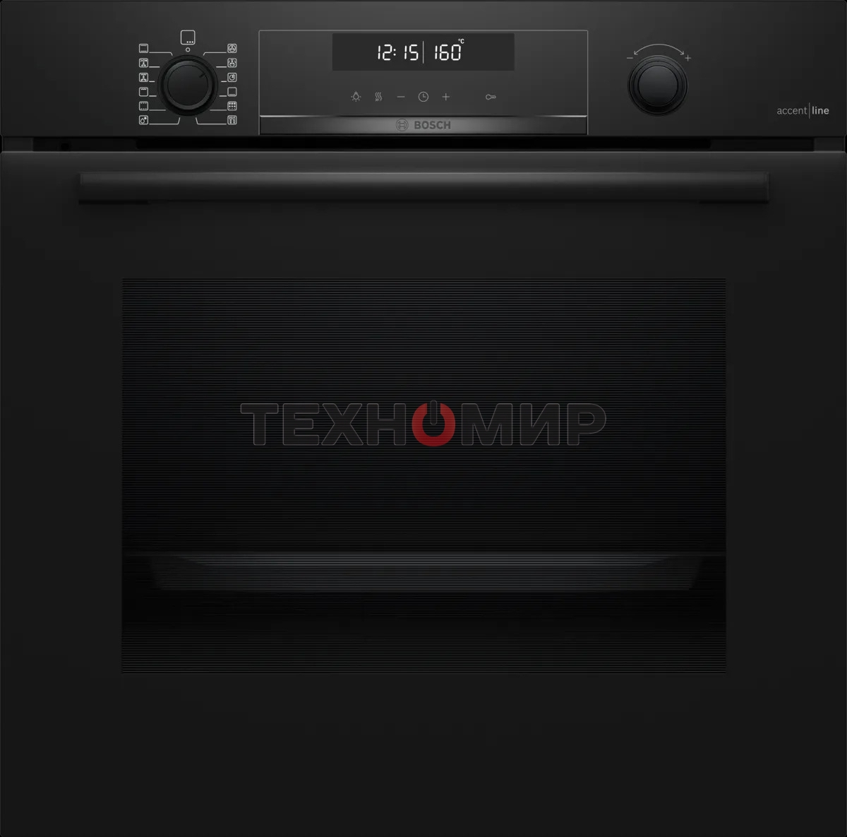 Духовой шкаф электрический Bosch HBG478CB3 черный