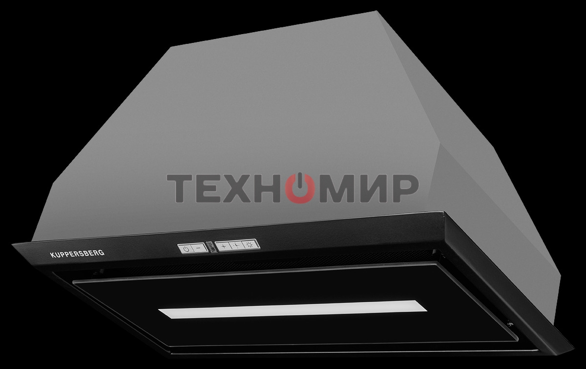 Вытяжка встраиваемая Kuppersberg Intro 60 Black черный, 54 см, 1500 куб. м/ч, 43 дБ