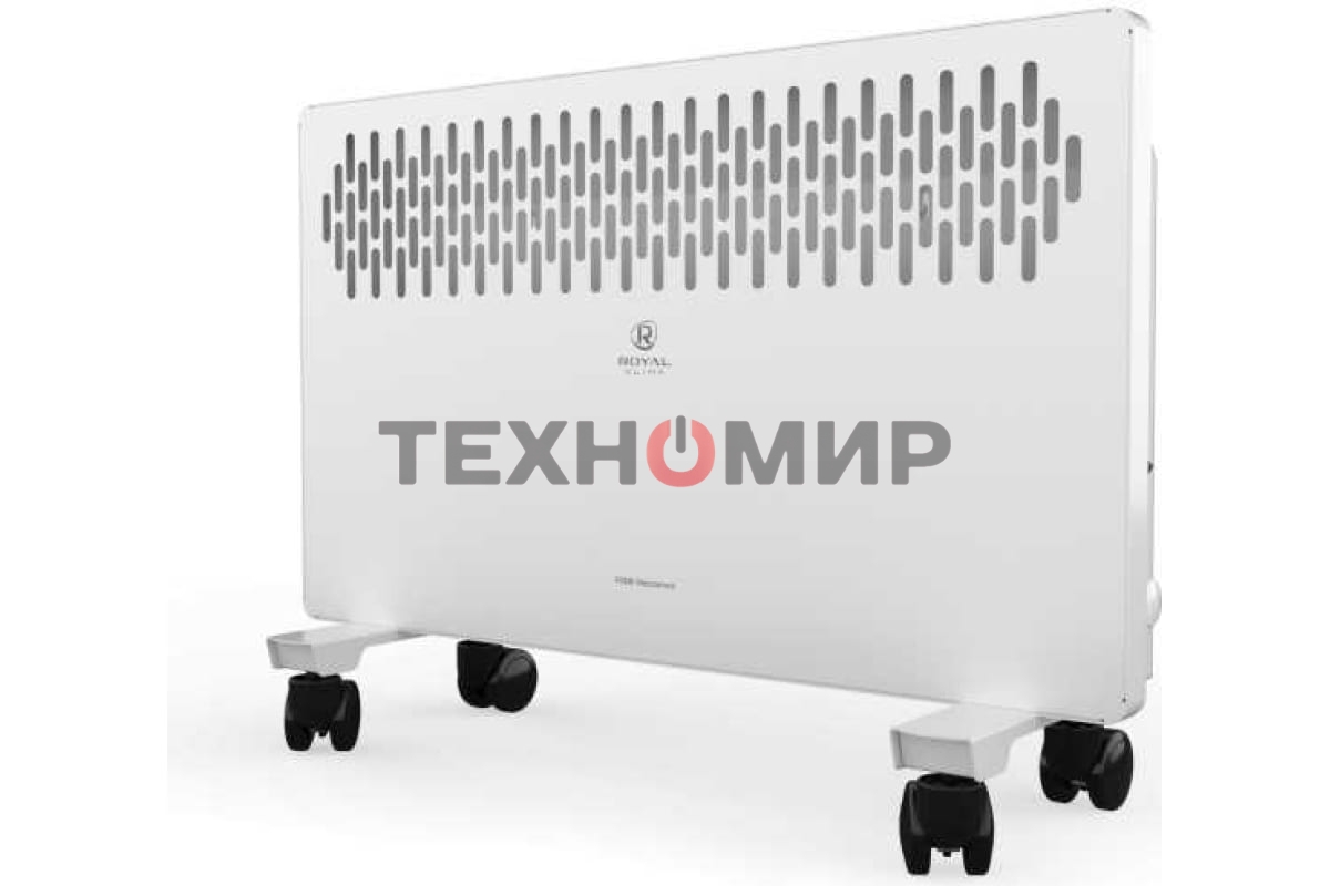 Конвектор Royal Clima REC-FR2000M белый, 2000 Вт, 25 м2, термостат