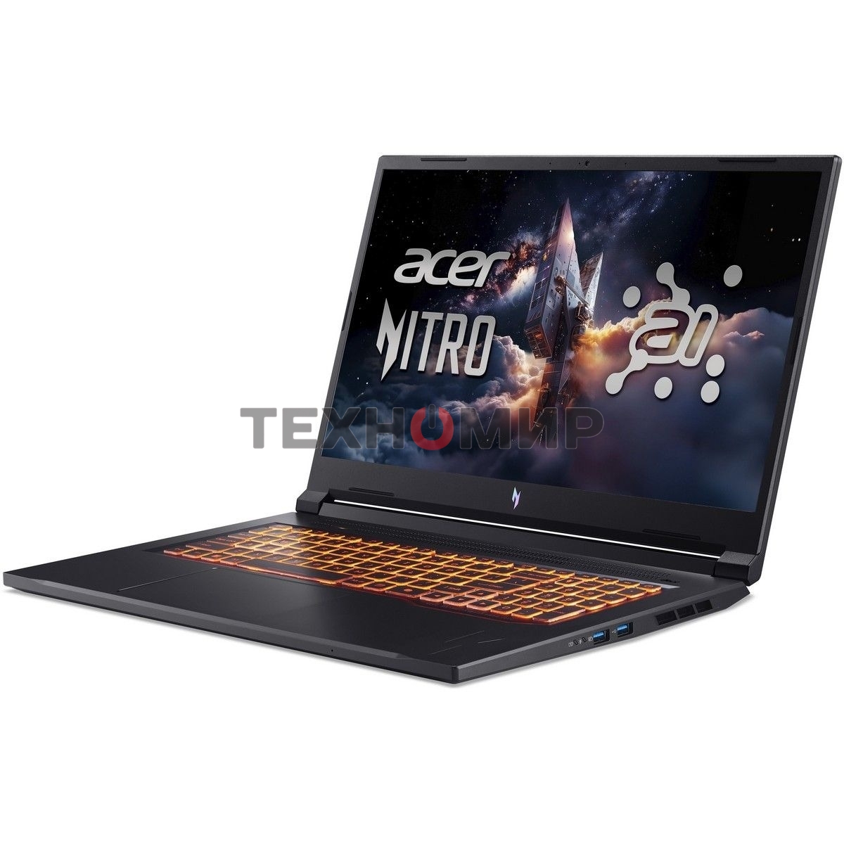 Ноутбук Acer Nitro V 17 AI ANV17-41-R0P2 AMD Ryzen 7 260/32Gb/SSD 1Tb/RTX 5060 8Gb/17.3