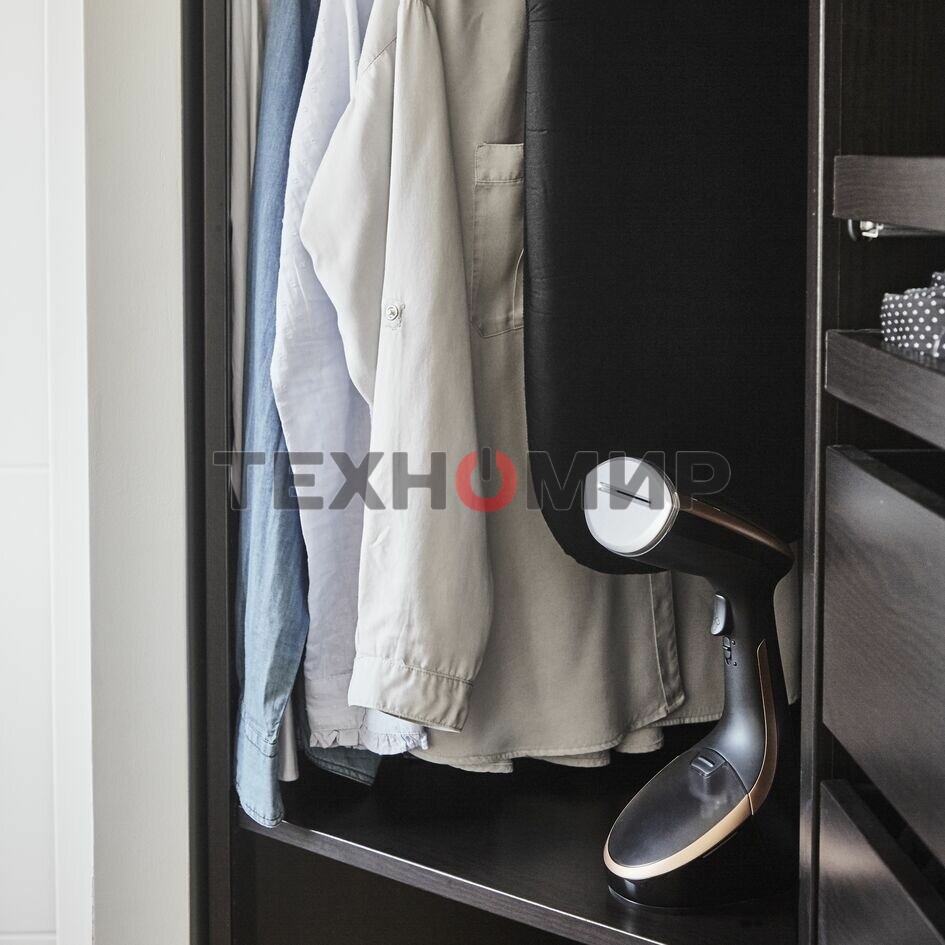 Отпариватель Tefal DT9100E0 черный/медный, 1600 Вт, 30 г/мин, 200 мл