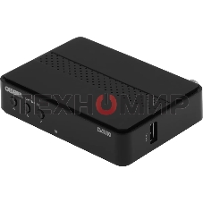 Приставка для цифрового ТВ Cadena CDT-2291SB черный, DVB-T2, DVB-T, HDMI, USB 2.0