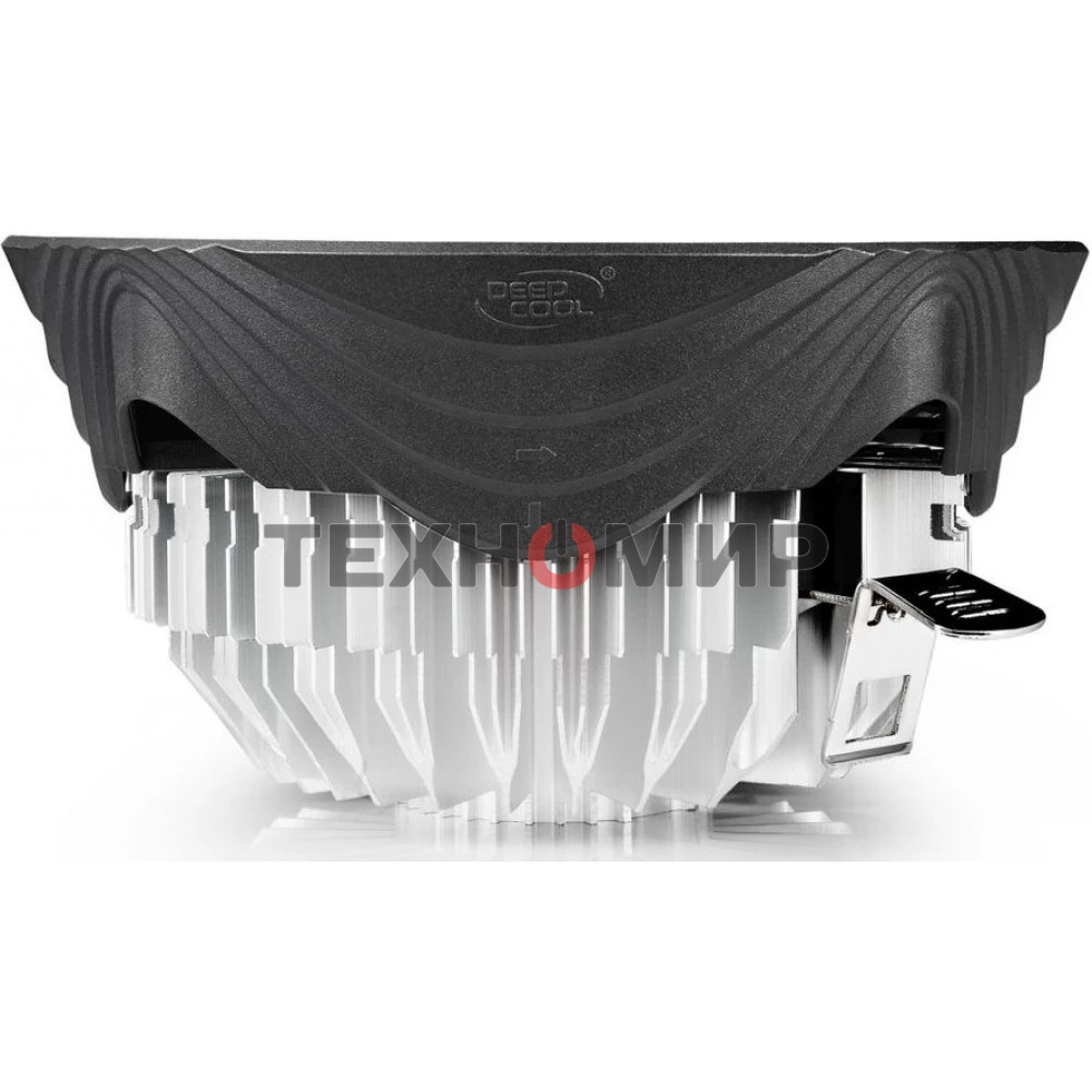 Кулер для процессора DEEPCOOL GAMMA HUNTER V2 черный/серебристый, 120 мм, алюминий, 1600 об/мин, 21 дБ, 3 pin, 95 Вт, 63.5 мм GAMMAHUNTER