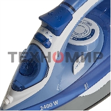 Утюг Delta LUX DL-712 белый с синим