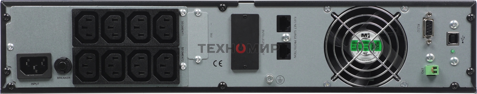 Источник бесперебойного питания Ippon Innova RTA 1000 1000Вт 1000ВА черный