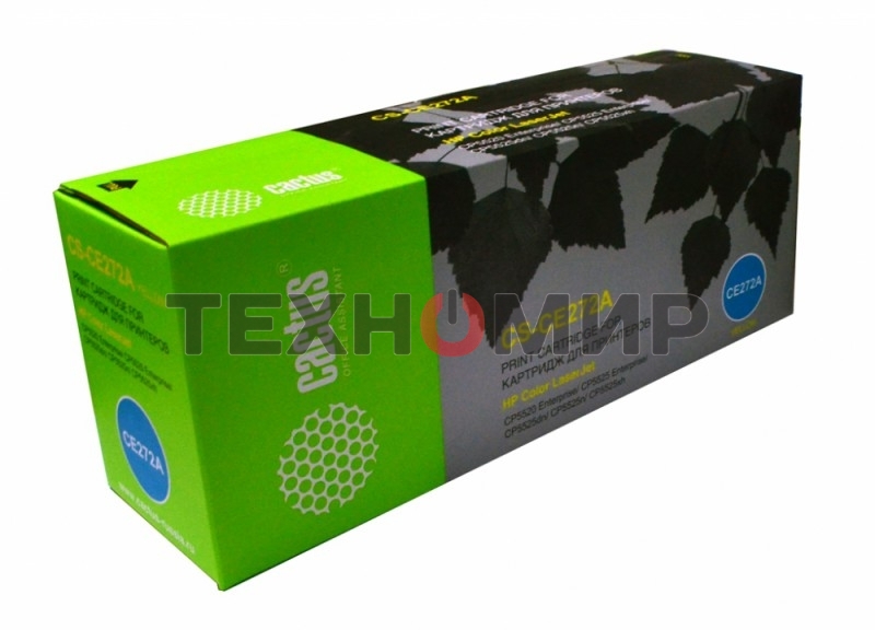 Картридж лазерный Cactus CS-CE272A желтый (15000 стр.) для HP Color LaserJet Enterprise CP5525