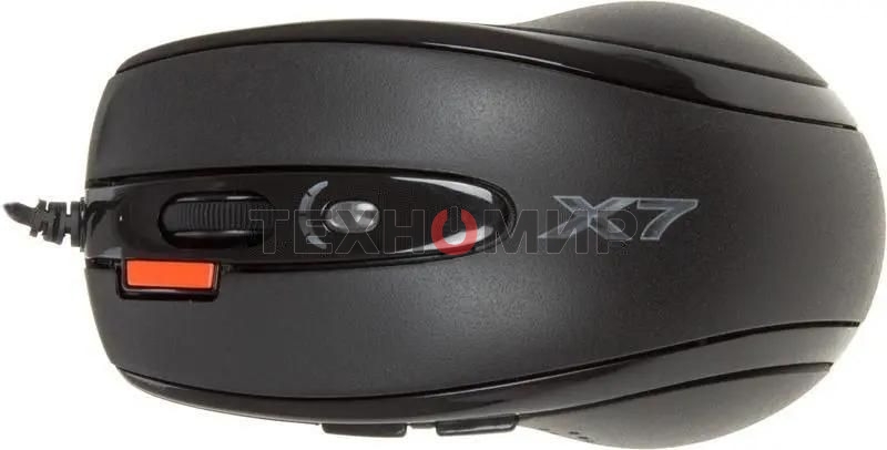 Мышь проводная A4Tech X-710BK черный, 2000 dpi, USB, кнопки - 7