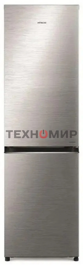 Холодильник Hitachi R-B410PUC6 BSL серебристый бриллиант двухкамерный 215/105л морозилка сверху, No Frost