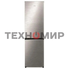 Холодильник Hitachi R-B410PUC6 BSL серебристый бриллиант двухкамерный 215/105л морозилка сверху, No Frost