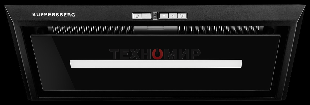 Вытяжка встраиваемая Kuppersberg Intro 60 Black черный, 54 см, 1500 куб. м/ч, 43 дБ