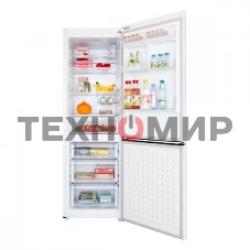 Холодильник-морозильник Maunfeld MFF187NFIW10 с инвертором белый двухкамерный 232/98 л морозилка снизу, No Frost