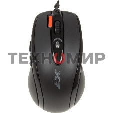 Мышь проводная A4Tech X-710BK черный, 2000 dpi, USB, кнопки - 7