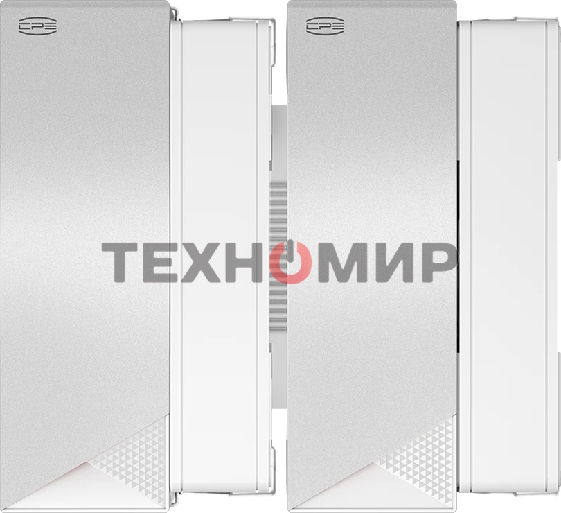 Кулер для процессора PCCooler RZ620 WH (260W, 4-pin PWM, 158мм, Al/Cu, 6x6мм, 2x120мм, 86.73CFM, 32dBA, 1800RPM, S: 1851/1700/1200/115X, AM5/AM4, белый)