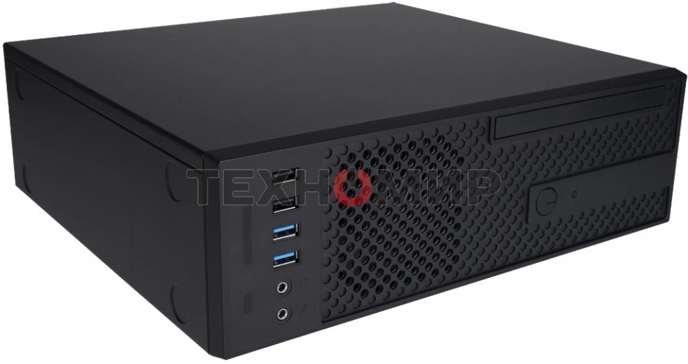 Компьютерный корпус Slim Desktop INWIN CJ708BL IP-S265AU7-2 80plus Bronze, U3*2+U2*2+A(HD)+TYPE 3.1C + FAN 80*15мм + intrusion switch INWIN Slim Case