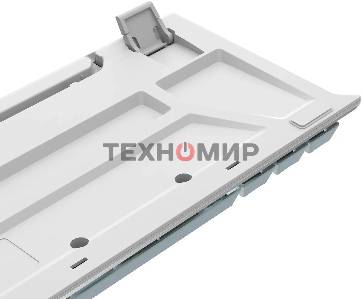 Клавиатура проводная A4Tech Fstyler FS100 Neon, USB, синий/белый