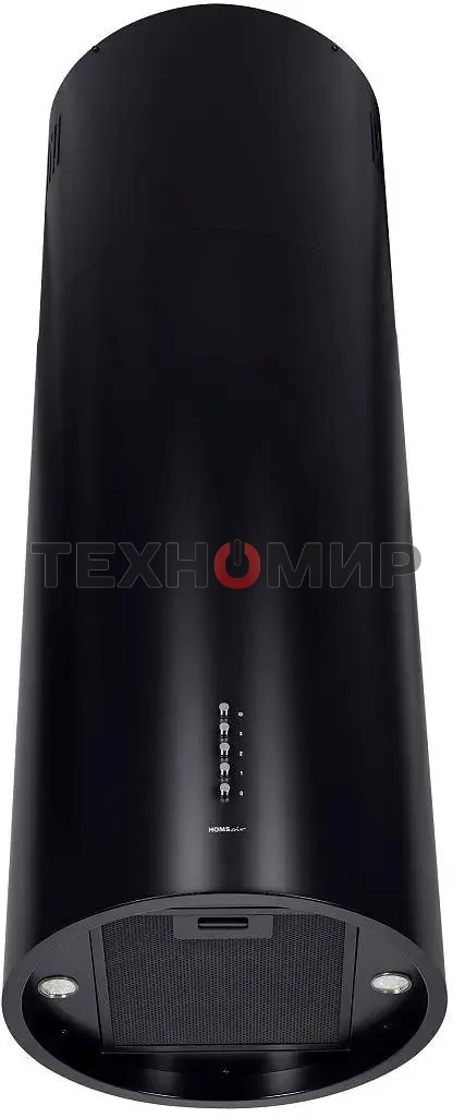 Вытяжка островная HOMSair FLY 1000PH черный, 38 см, 1000 куб. м/ч, 52 дБ