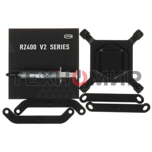 Устройство охлаждения (кулер) PcCooler RZ400 V2 Soc-AM5/AM4/1200/1700/1851 черный 4-pin 32dB Al+Cu 240W Ret (RZ400V2-BKNWNX-GL)