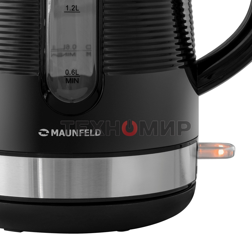 Чайник электрический Maunfeld MGK-631B 2200 Вт, 1.7 л, черный