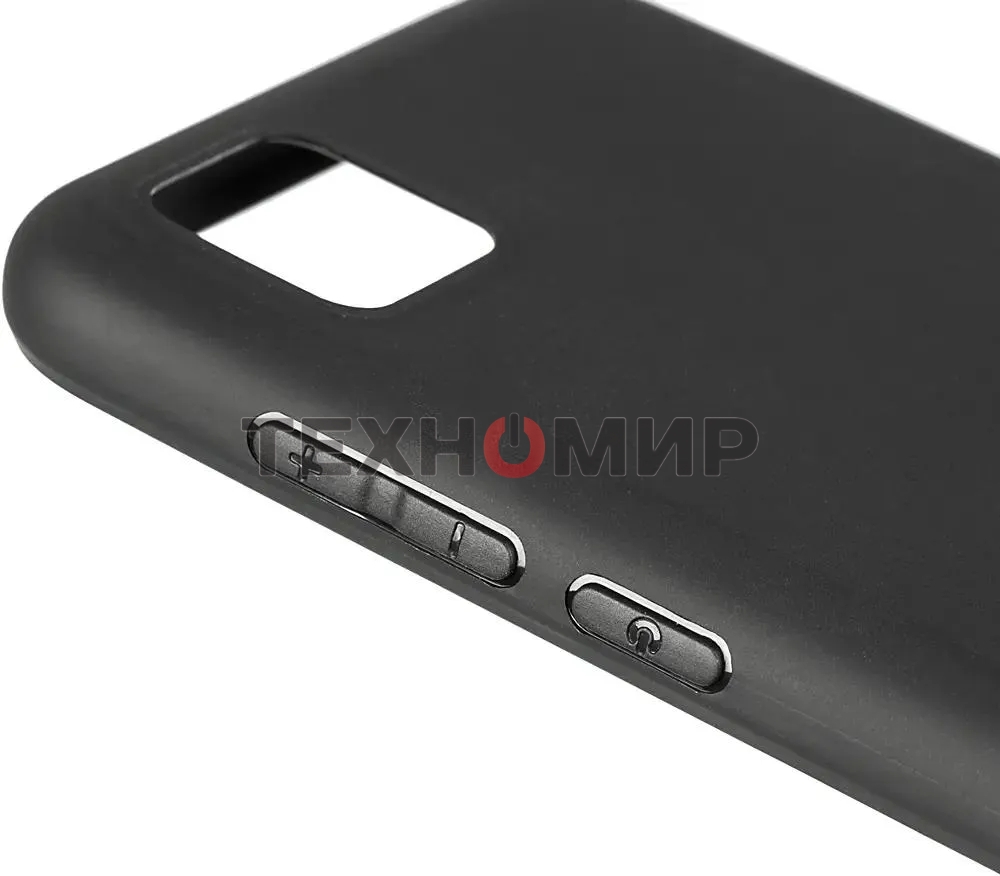 Чехол (клип-кейс) BoraSCO для Honor 9S черный (матовый) (38857)