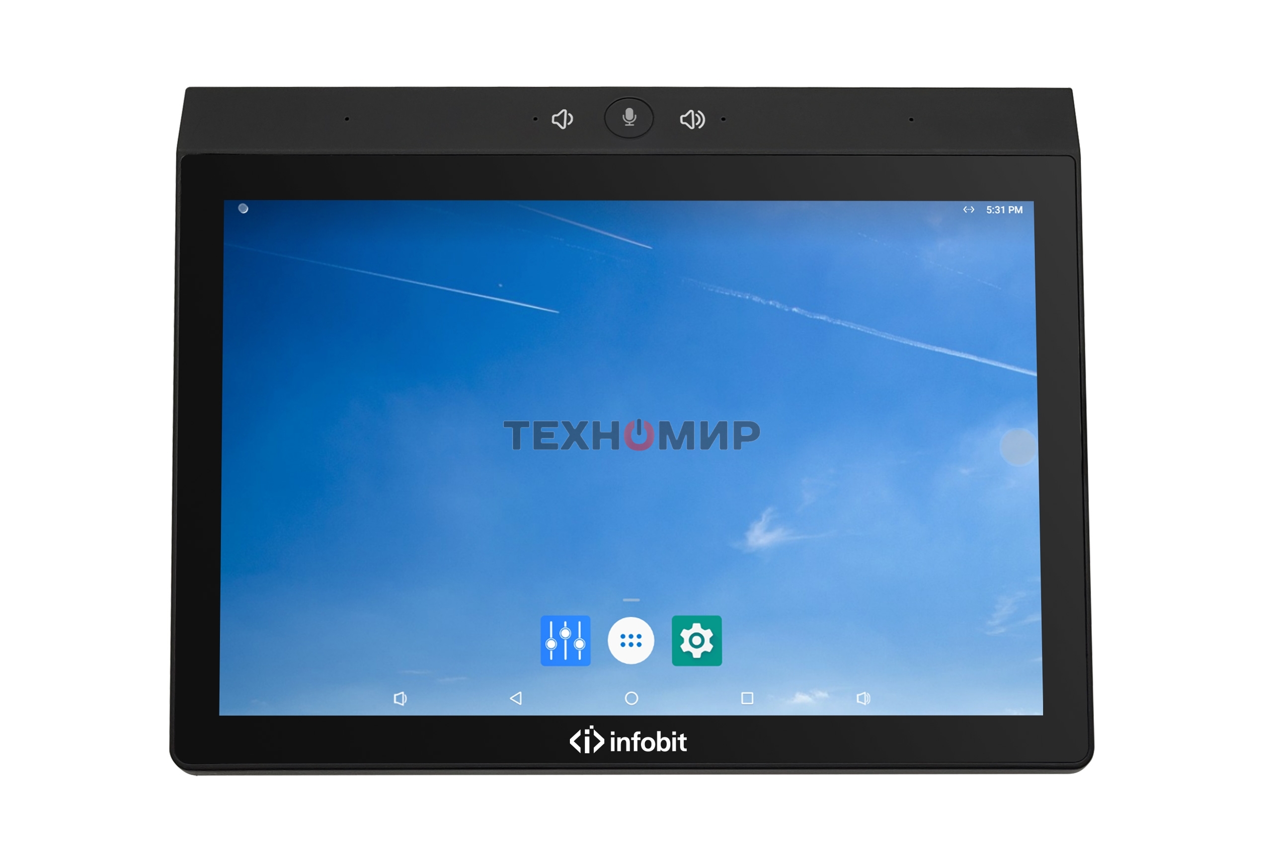 Спикерфон Infobit [iSpeaker CM800] Универсальный спикерфон и контроллер UC с поддержкой Zoom Room.