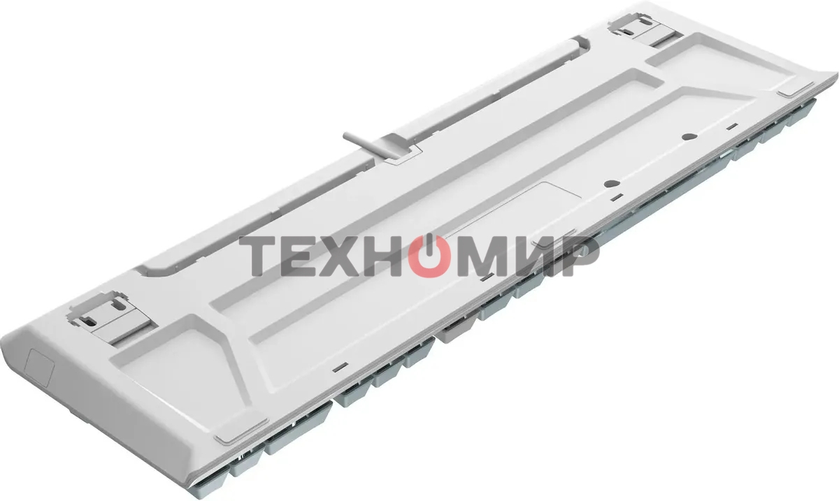 Клавиатура проводная A4Tech Fstyler FS100 Neon, USB, синий/белый