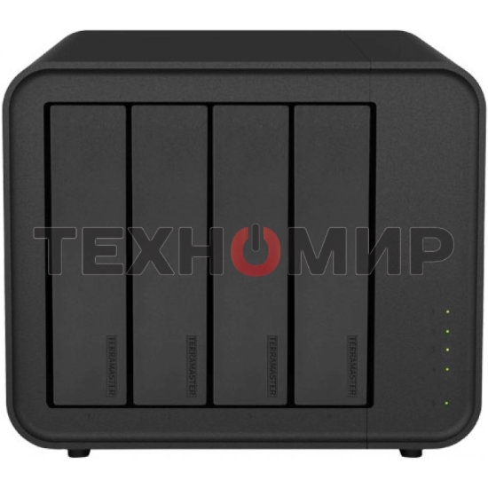 Сетевое хранилище TerraMaster D5 Hybrid DAS tower/RAID 0, 1, JBOD, SINGLE/up to (4xHDD + 4xM.2 SSD)/2xUSB3.2 Gen2/1xPS/1YW