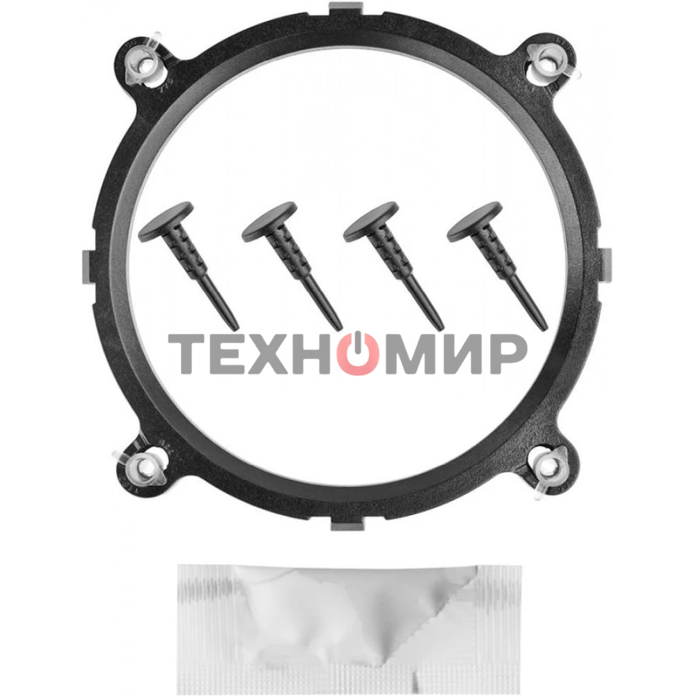 Кулер для процессора DEEPCOOL GAMMA HUNTER V2 черный/серебристый, 120 мм, алюминий, 1600 об/мин, 21 дБ, 3 pin, 95 Вт, 63.5 мм GAMMAHUNTER