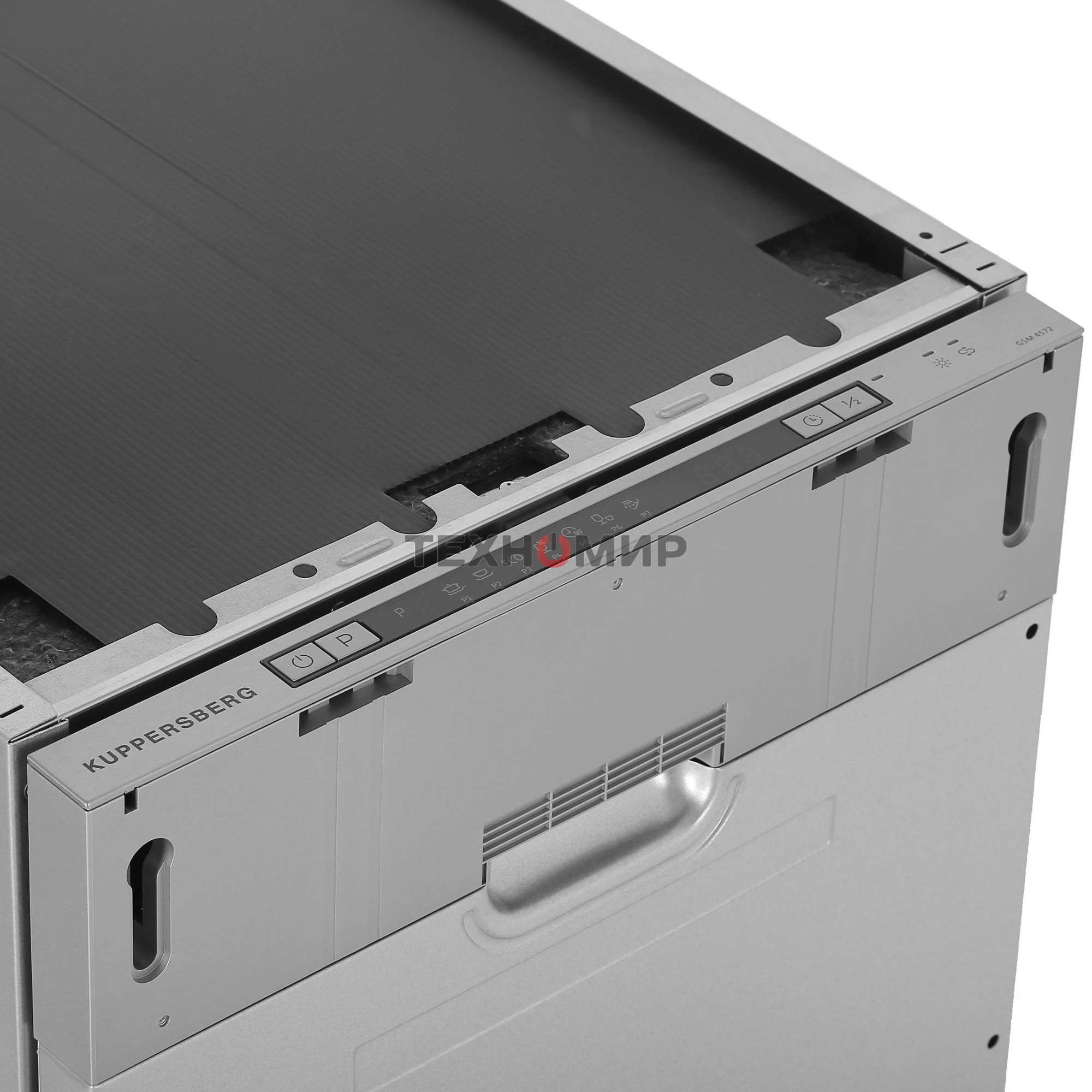 Встраиваемая посудомоечная машина Kuppersberg GSM 4572, серебристый, 44.8 см, 9 компл., 49 дБ, класс A++