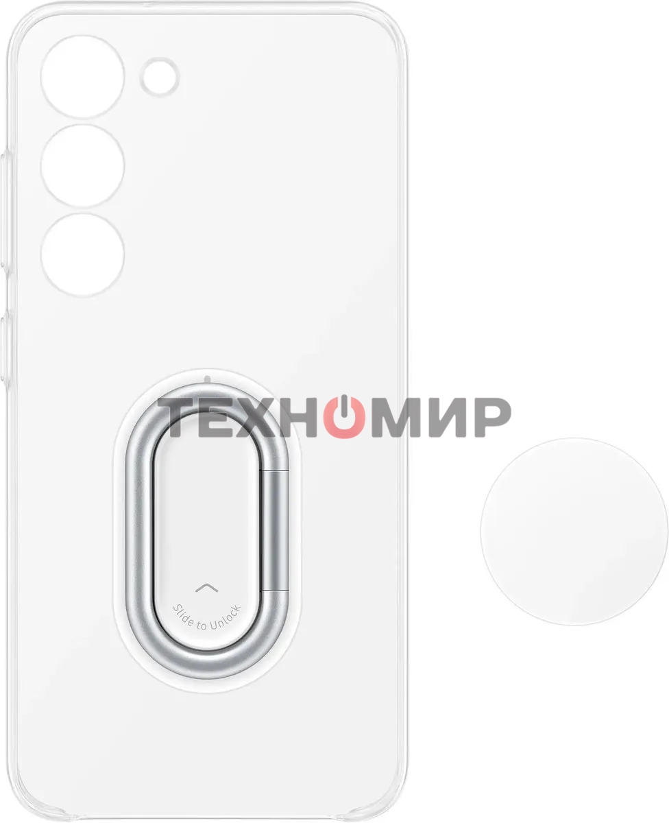 Чехол (клип-кейс) Samsung для Samsung Galaxy S23 Clear Gadget Case прозрачный (EF-XS911CTEGRU)
