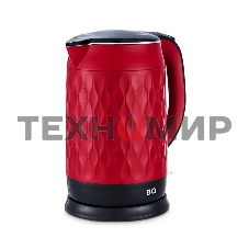 Чайник электрический BQ KT1715P Red-Black. Мощность:1800 Вт, Объем 1.7 л