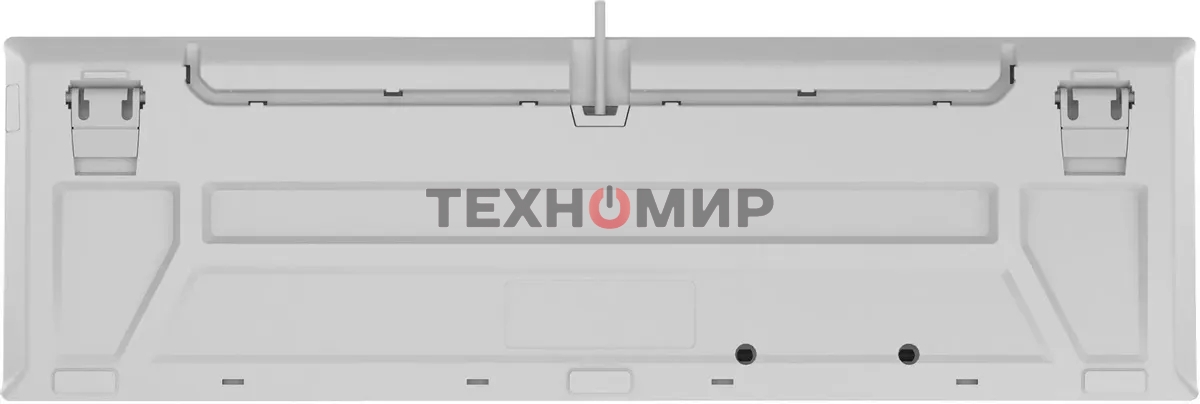 Клавиатура проводная A4Tech Fstyler FS100 Neon, USB, синий/белый