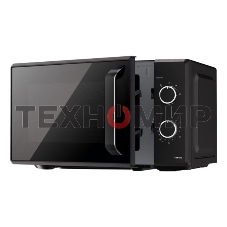Микроволновая печь Centek CT-1550 черный, 20 л, 700 Вт, переключатели - поворотный механизм